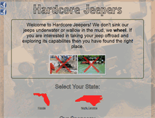 Tablet Screenshot of hardcorejeepers.com